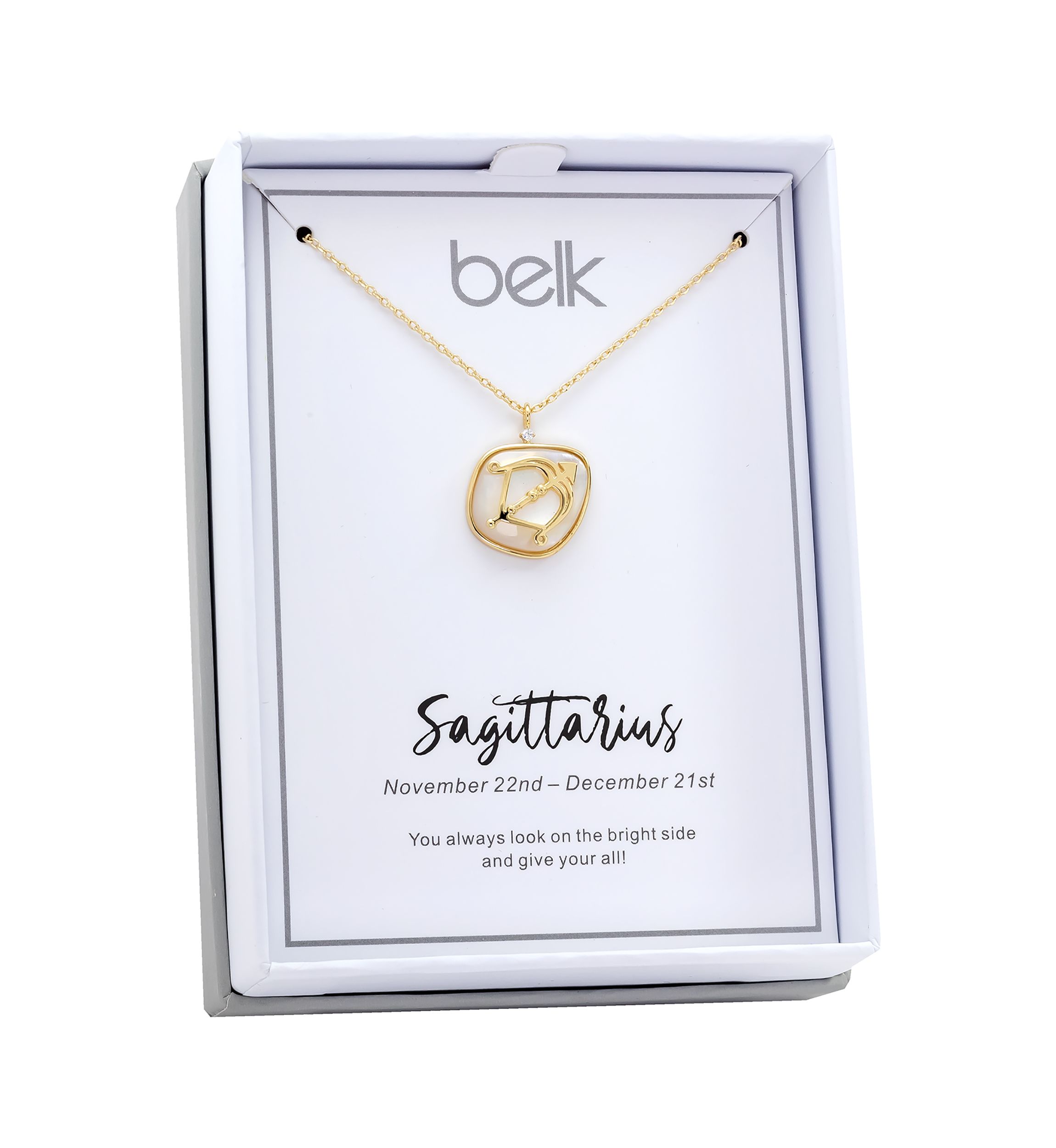 Lab Created Zodiac Pendant Necklace