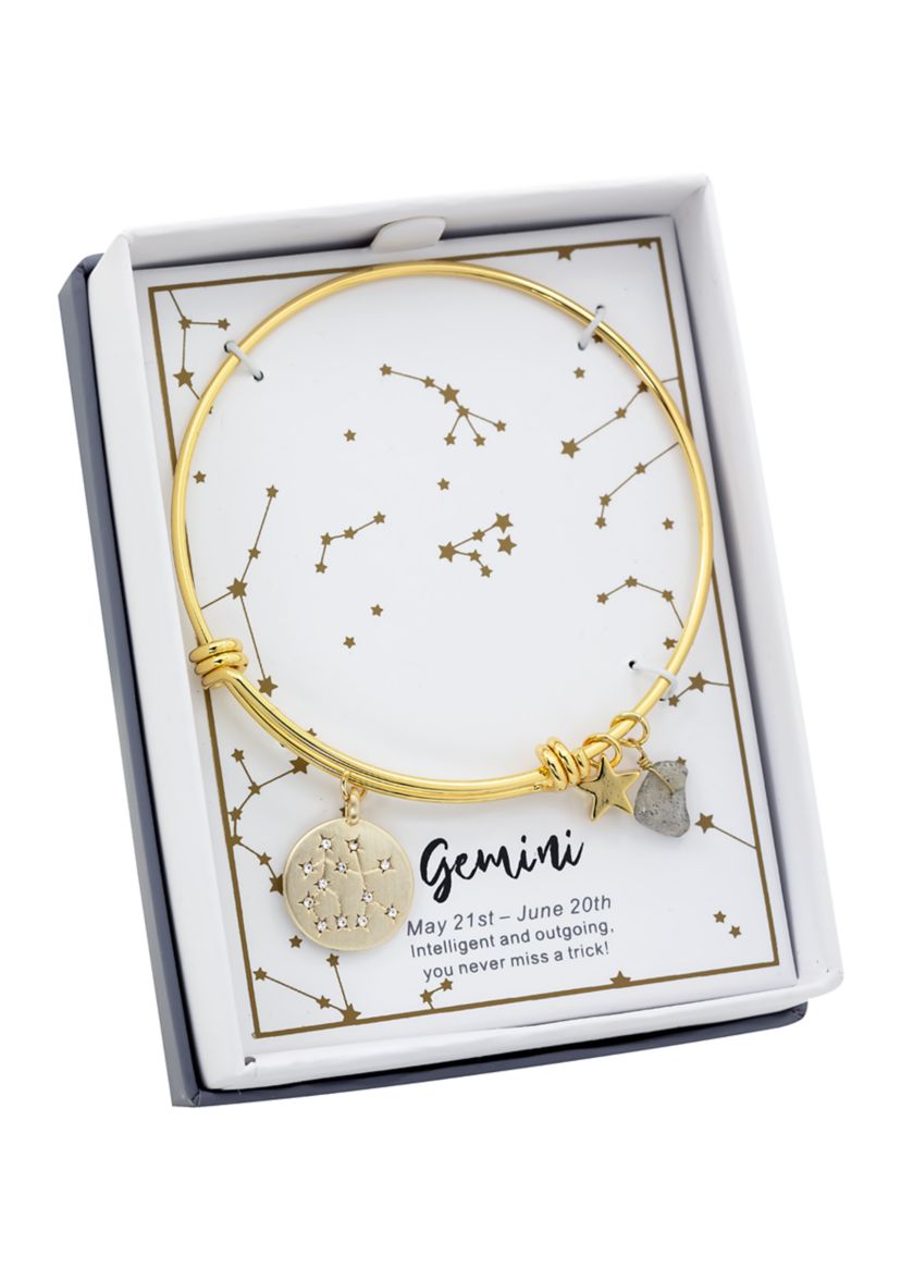  Zodiac Adjustable Boxed Bracelet 