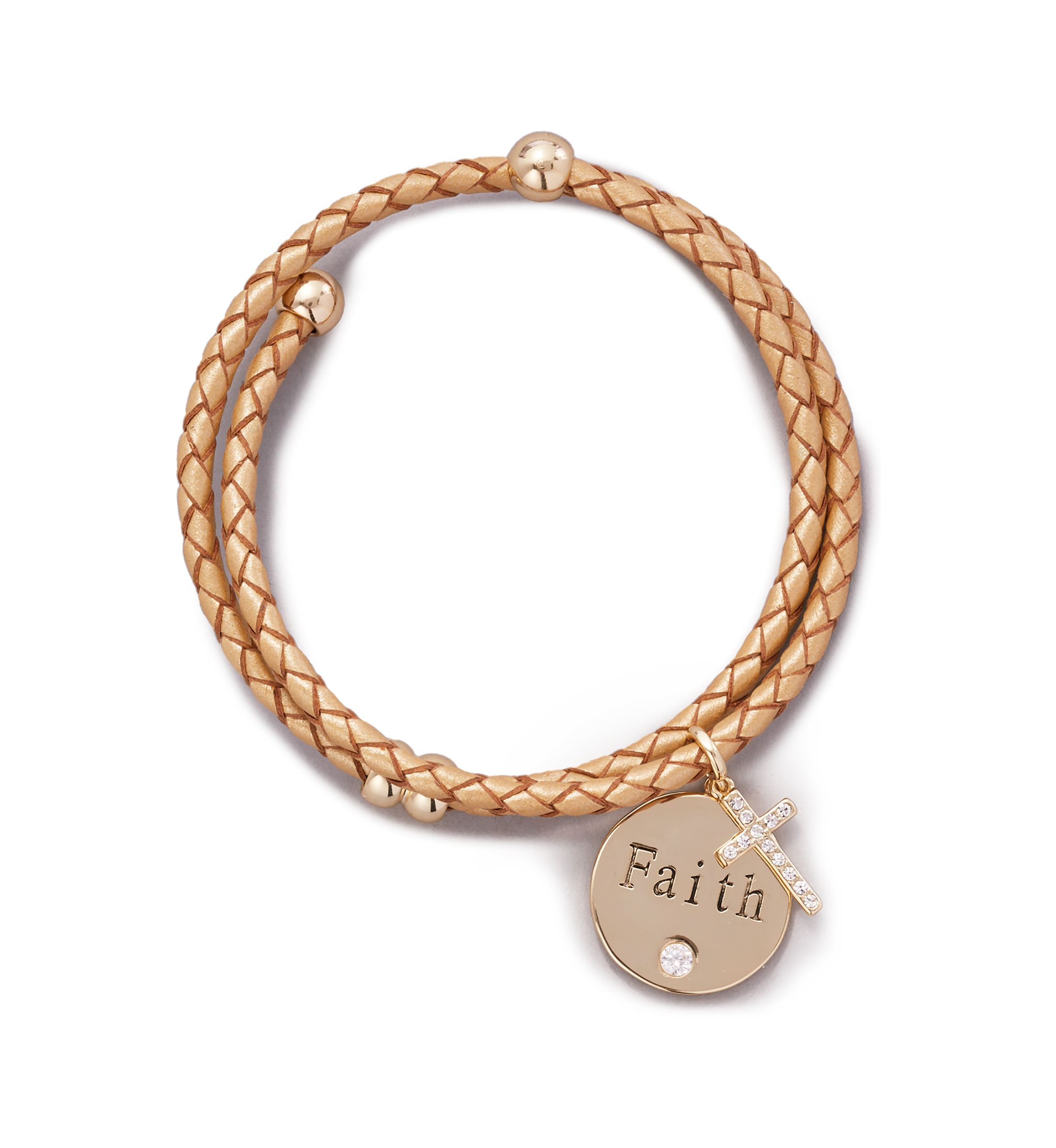 Faith Charm Bracelet
