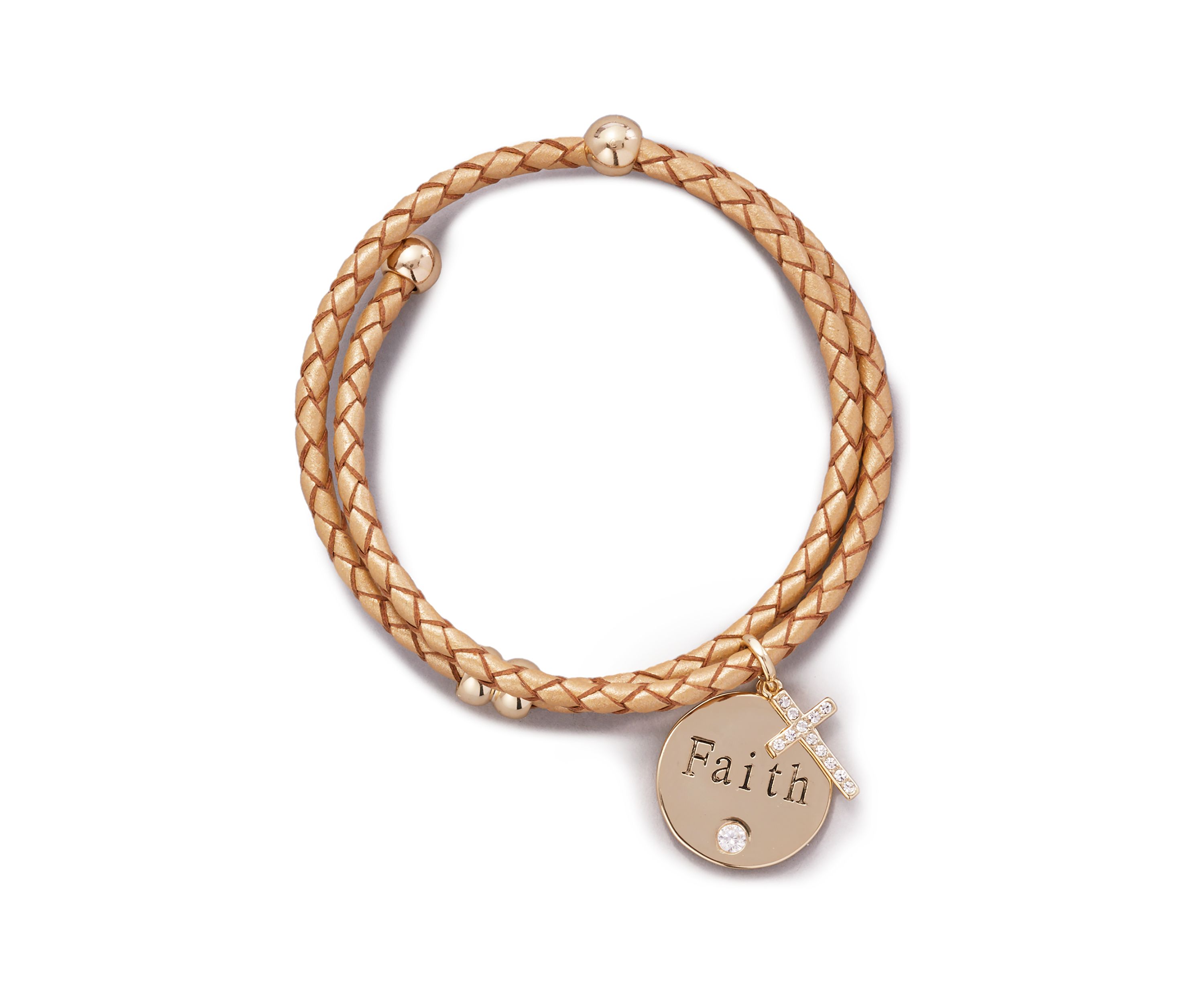 Faith Charm Bracelet