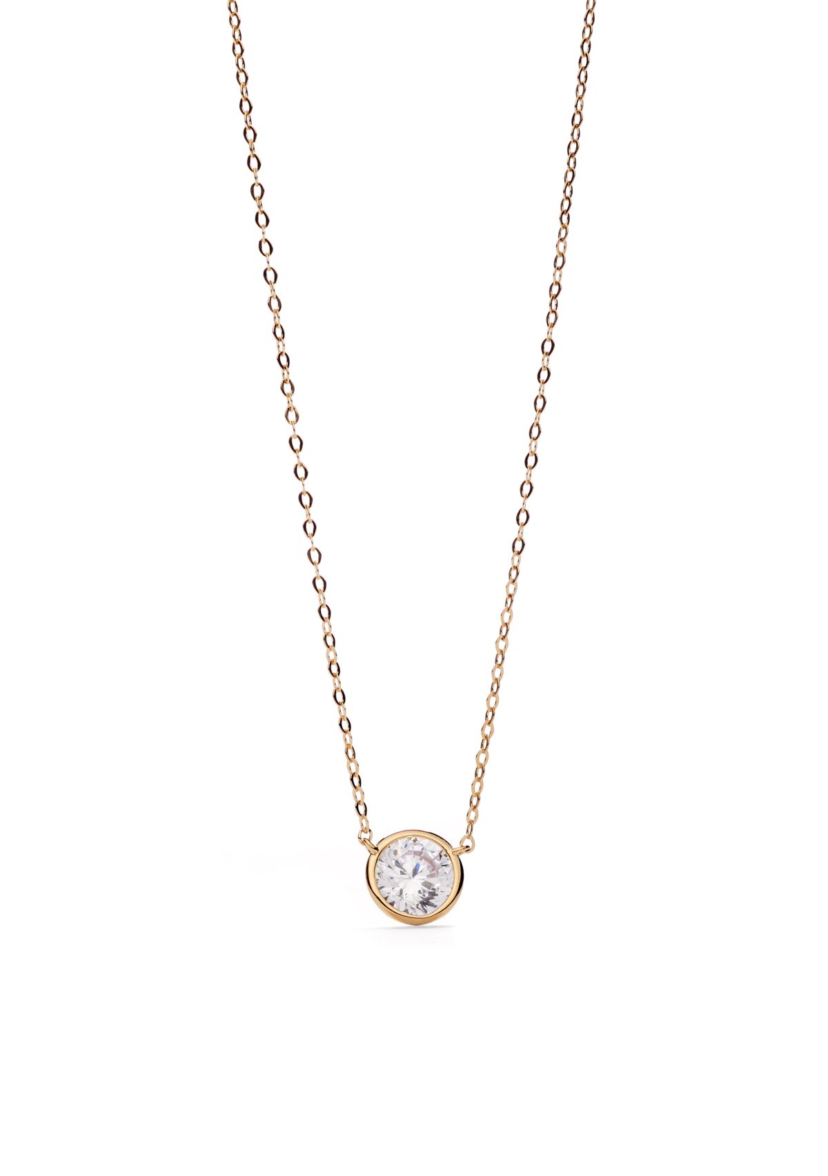 Gold-Tone Pendant Necklace