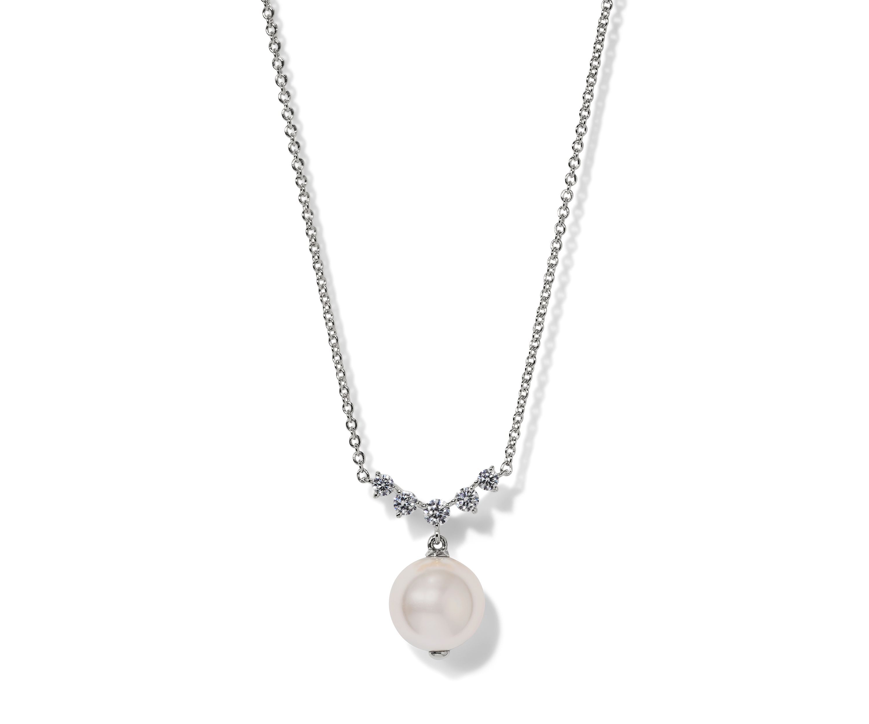 Venus Pearl Pendant Necklace 