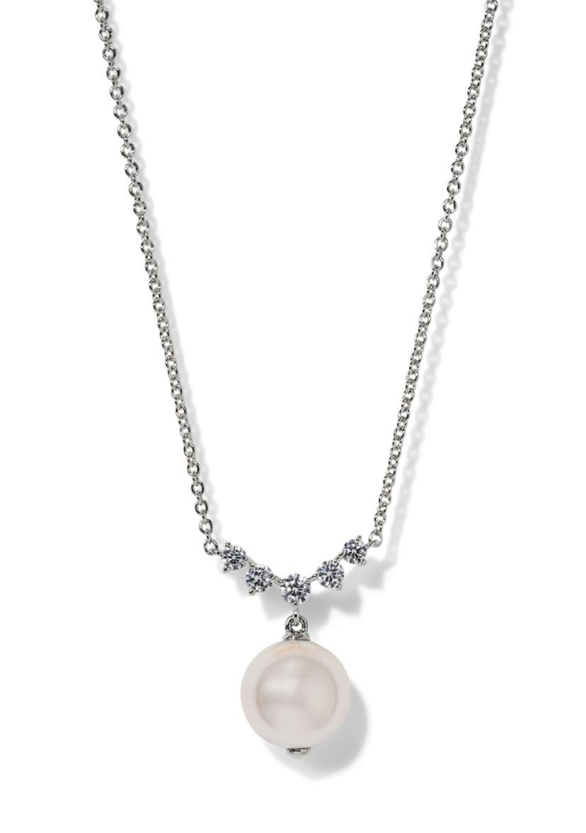 Venus Pearl Pendant Necklace 