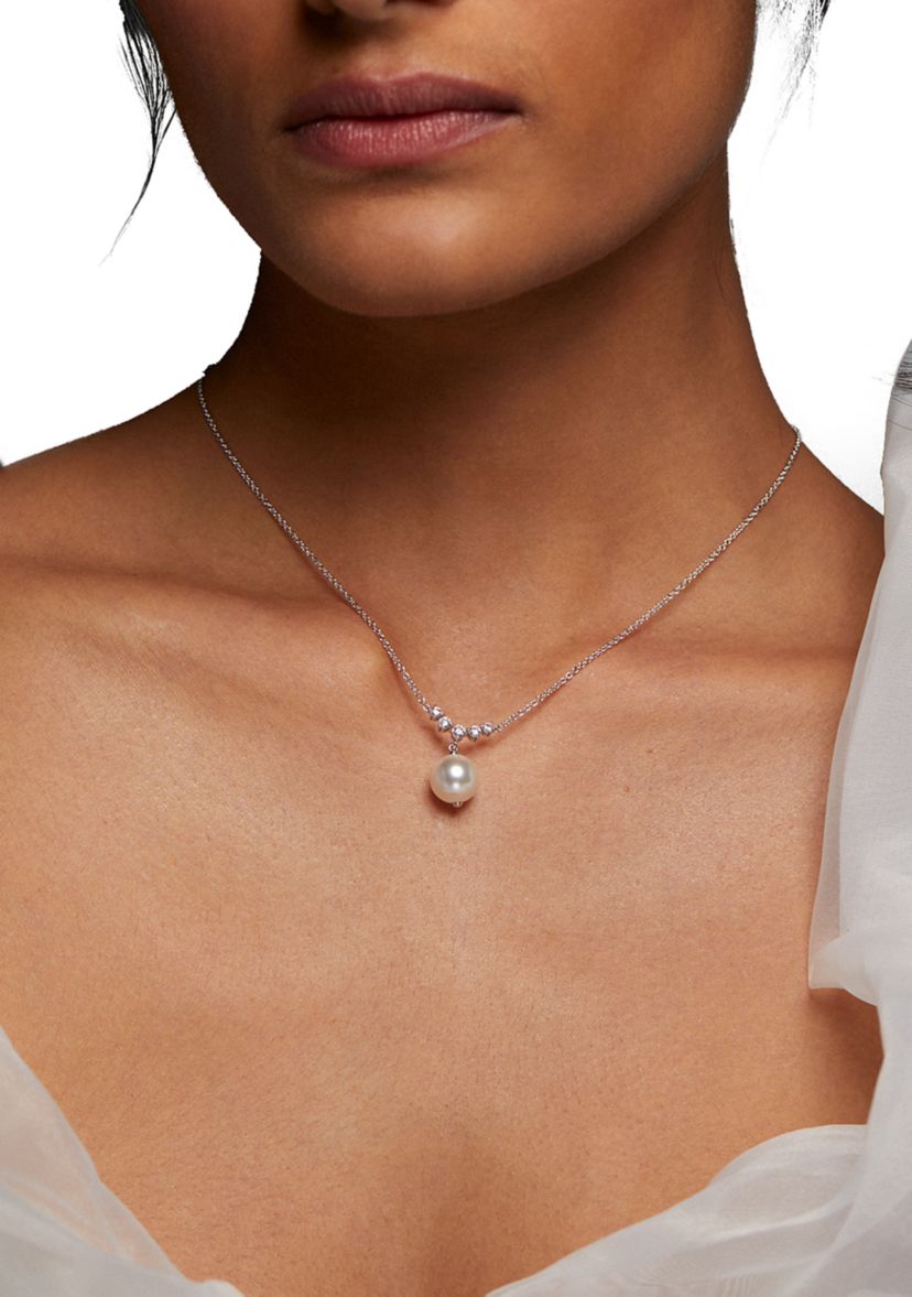 Venus Pearl Pendant Necklace 