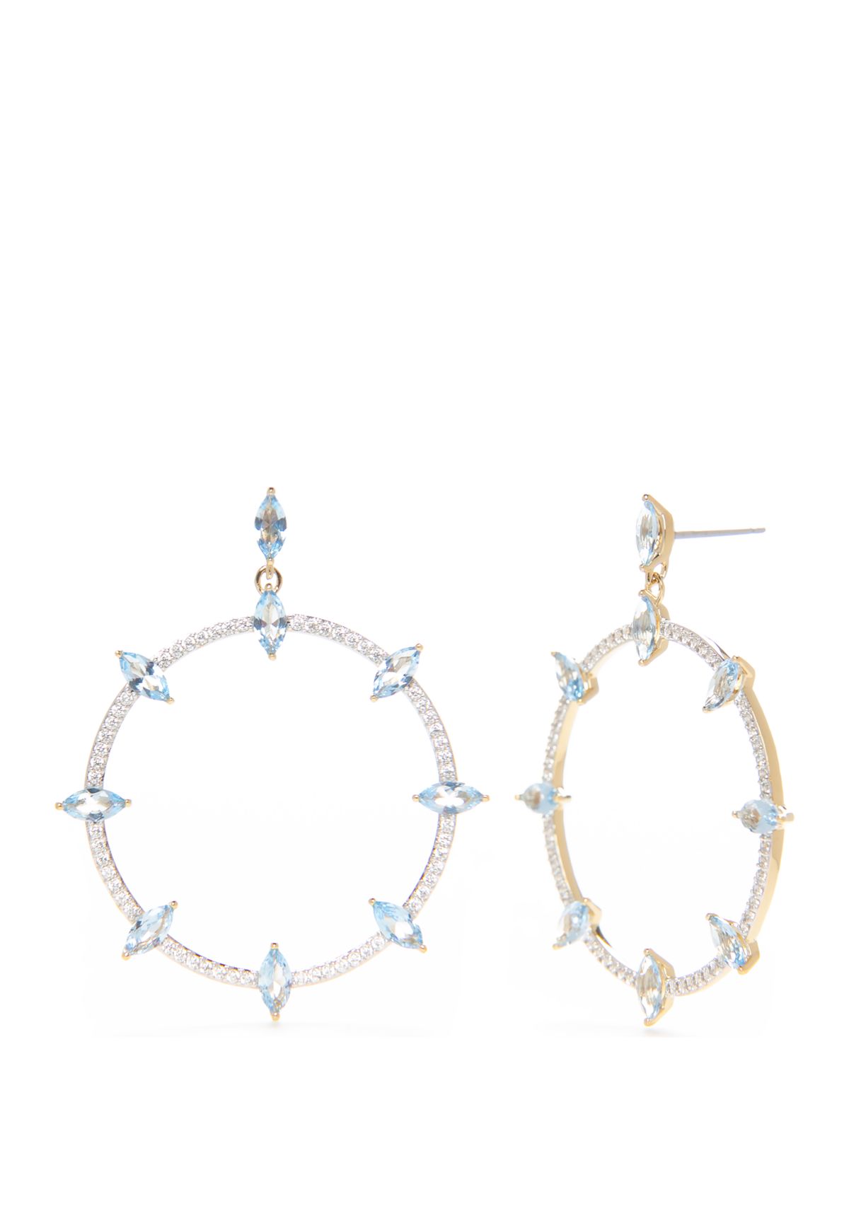 Breeze Frontal Hoop Earrings
