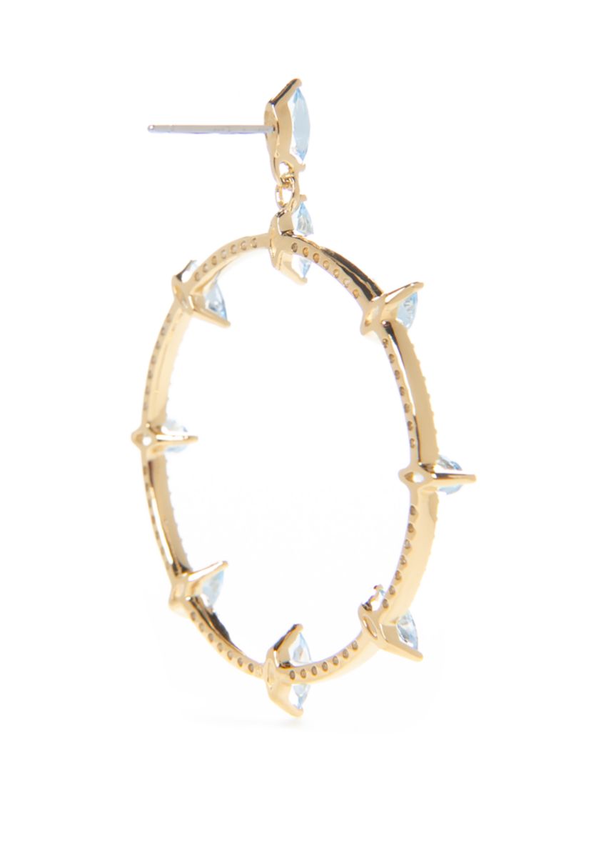 Breeze Frontal Hoop Earrings