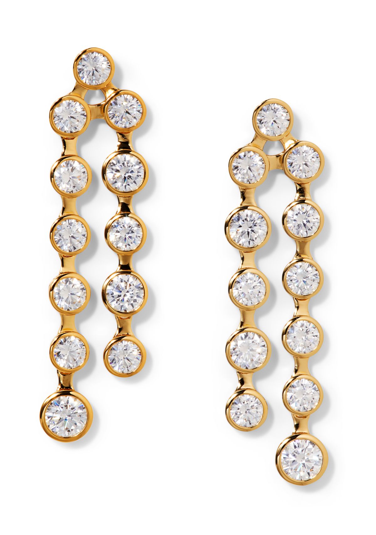 Brooklyn Double Linear Earrings