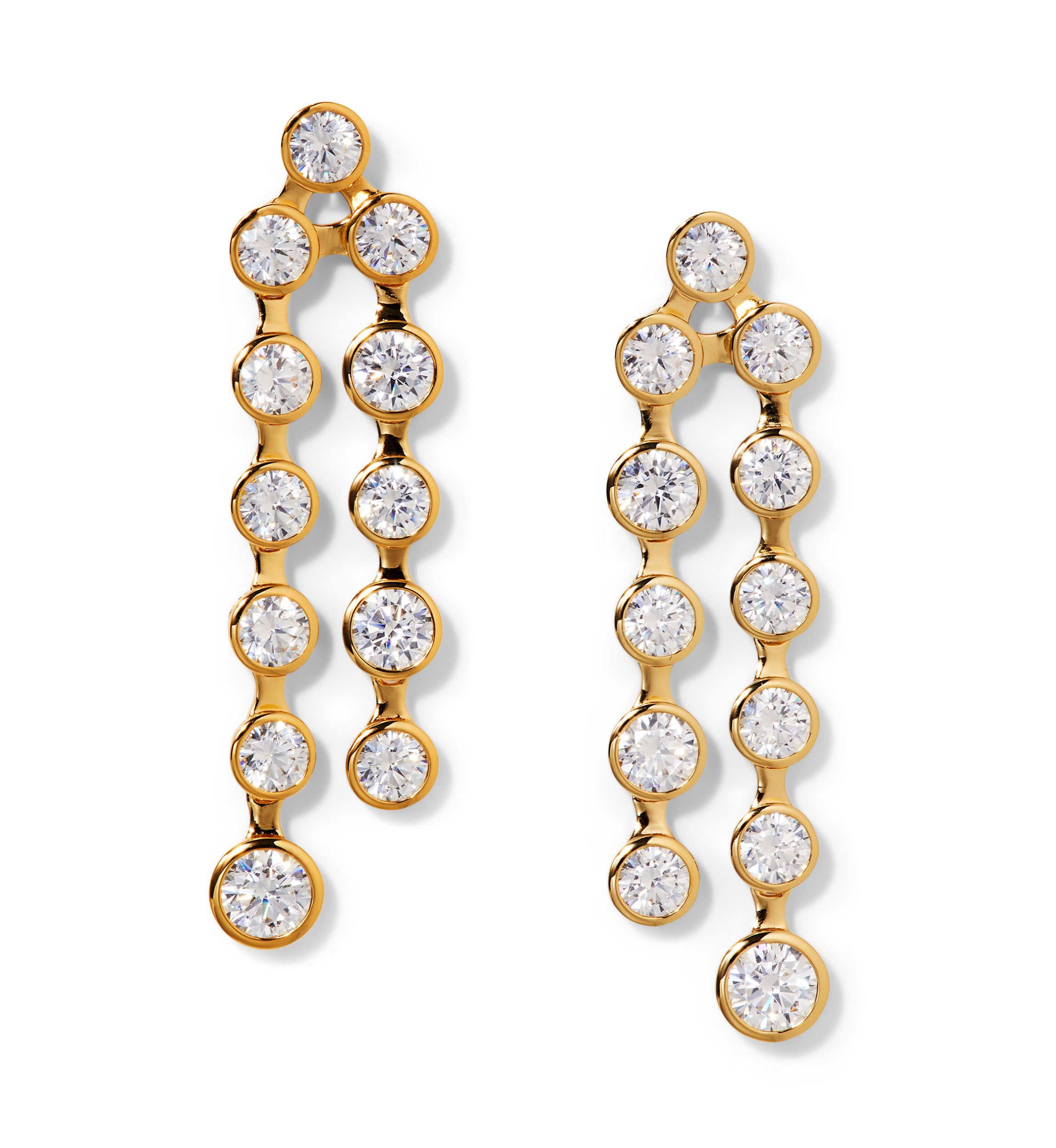 Brooklyn Double Linear Earrings