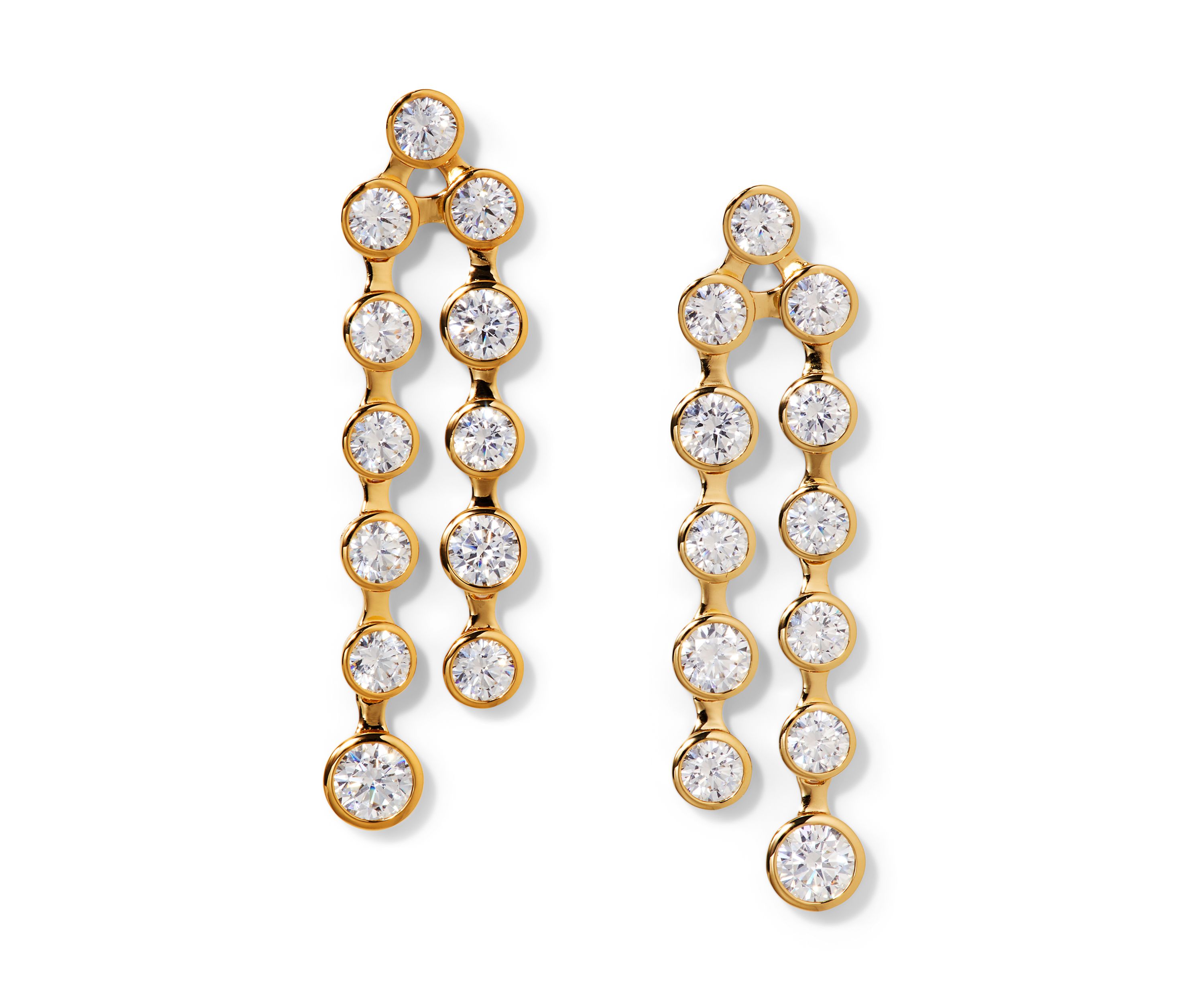 Brooklyn Double Linear Earrings