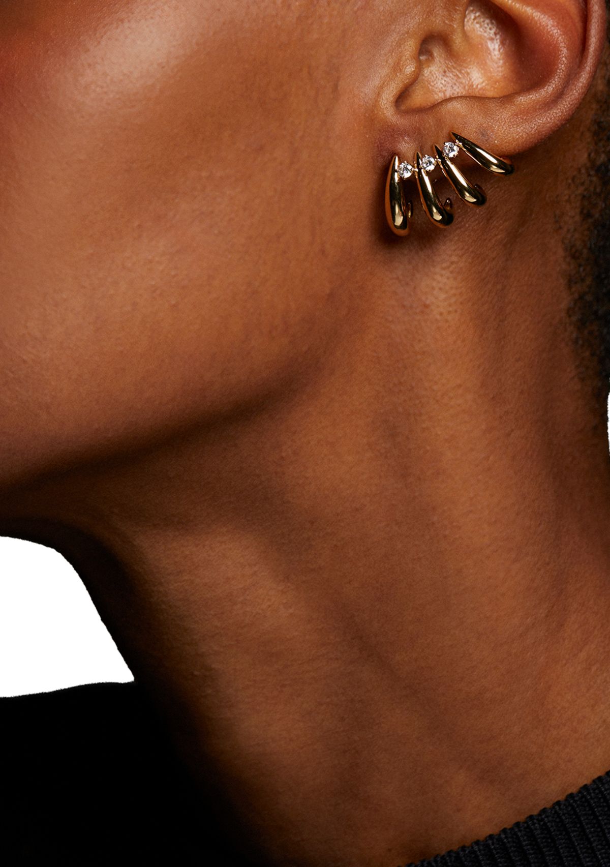 Pisa Multi-Hoop Climber Earrings