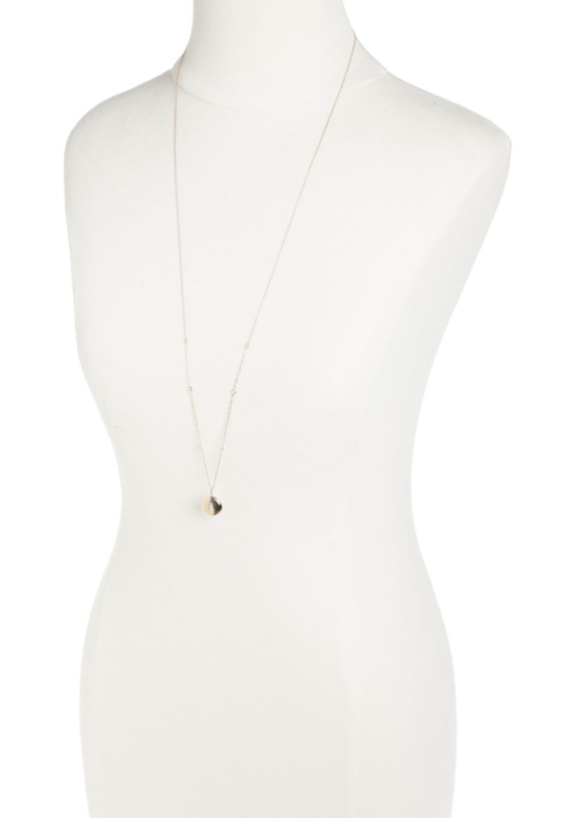 2 Way Circle Pendant Necklace