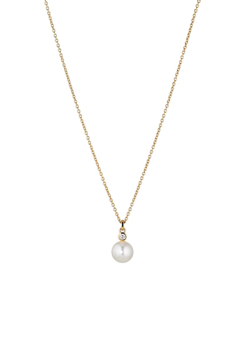 Small Pearl Pendant Necklace