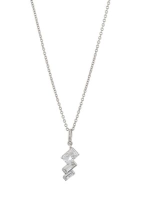 Nadri Lab Grown Gwen Angel Pendant Necklace, 16 in