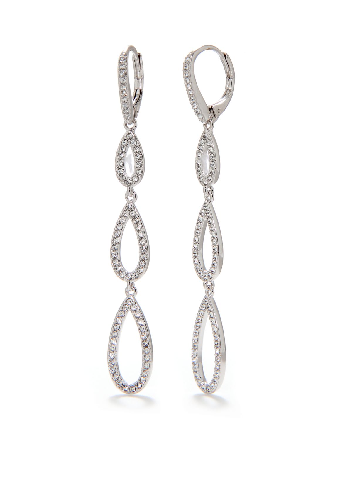 3 Tiered Drop Earrings