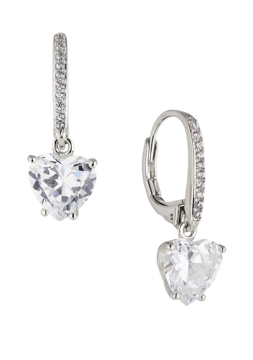 Modern Love Heart Shaped Earrings