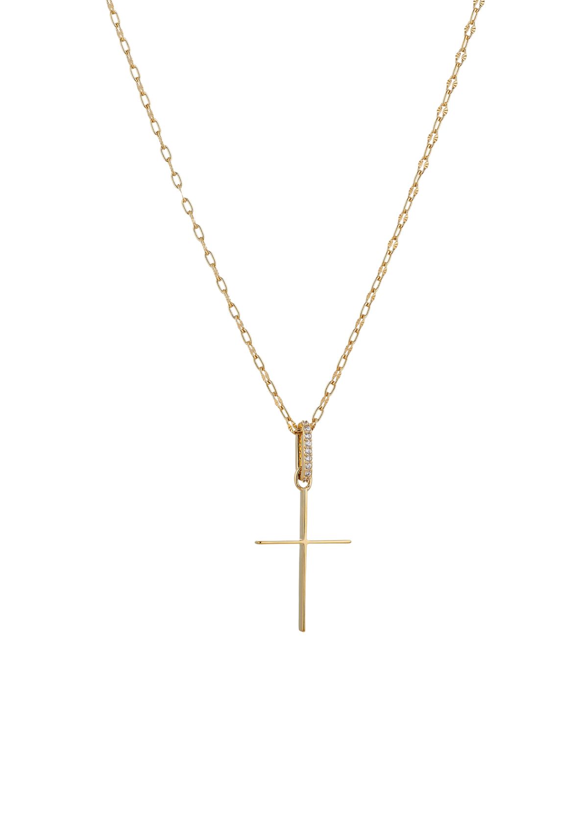 Large Cross Pendant Necklace