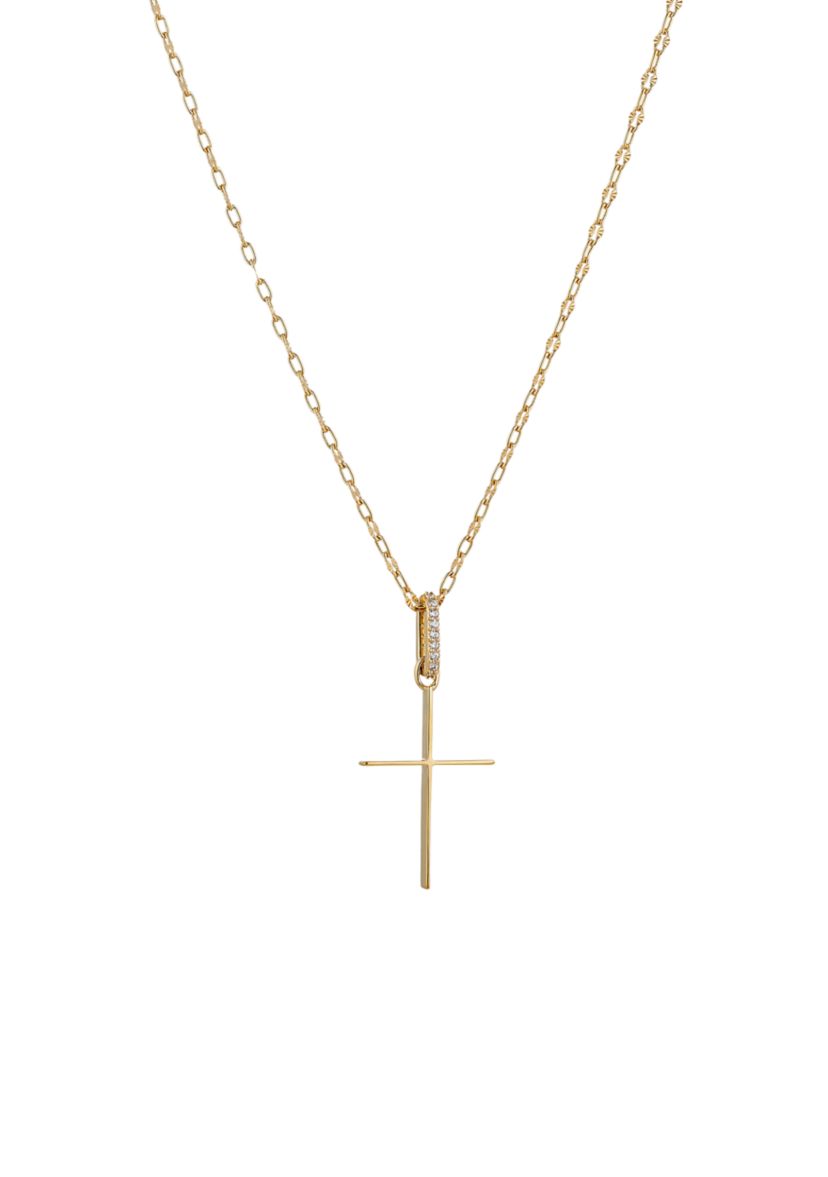 Large Cross Pendant Necklace
