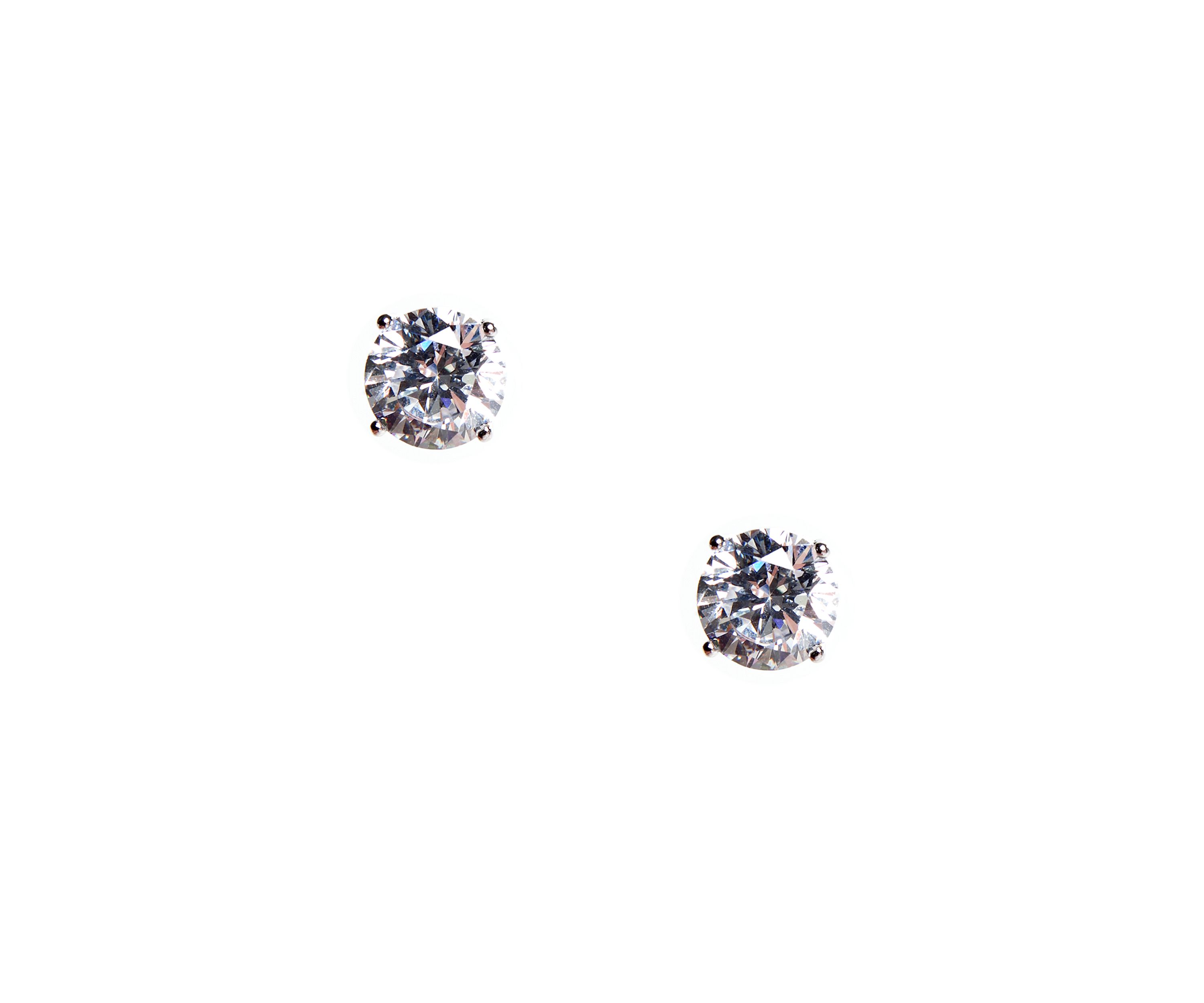 Cubic Zirconia Stud Earrings