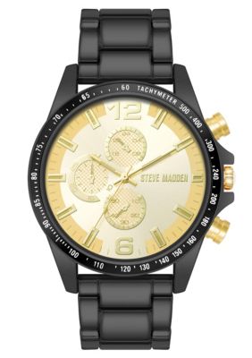 Steve Madden Steve Madden Men's Iconic Champagne and Black