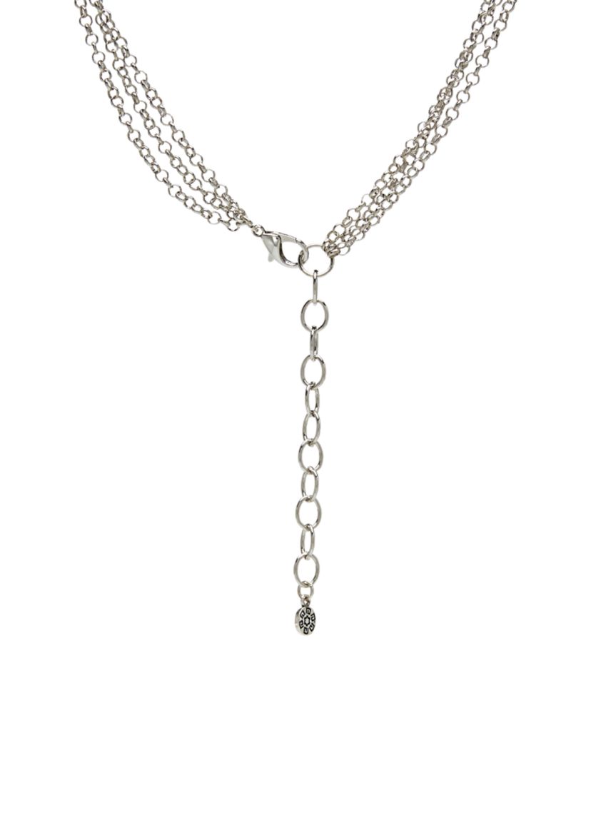 Ruby Rd 3-Row Filigree Pendant Necklace | Belk