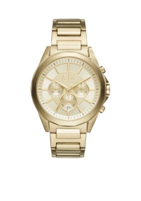 Chronograph Gold-Tone Stainless Steel Watch