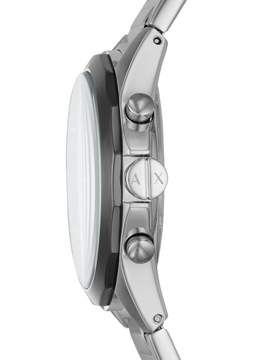 Mens Stainless Steel Chronograph Watch