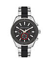 Mens Chronograph Two-Tone Stainless Steel Watch