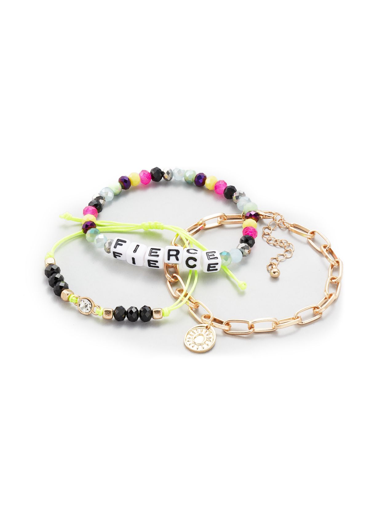 3 Piece Mixed Bracelet Set