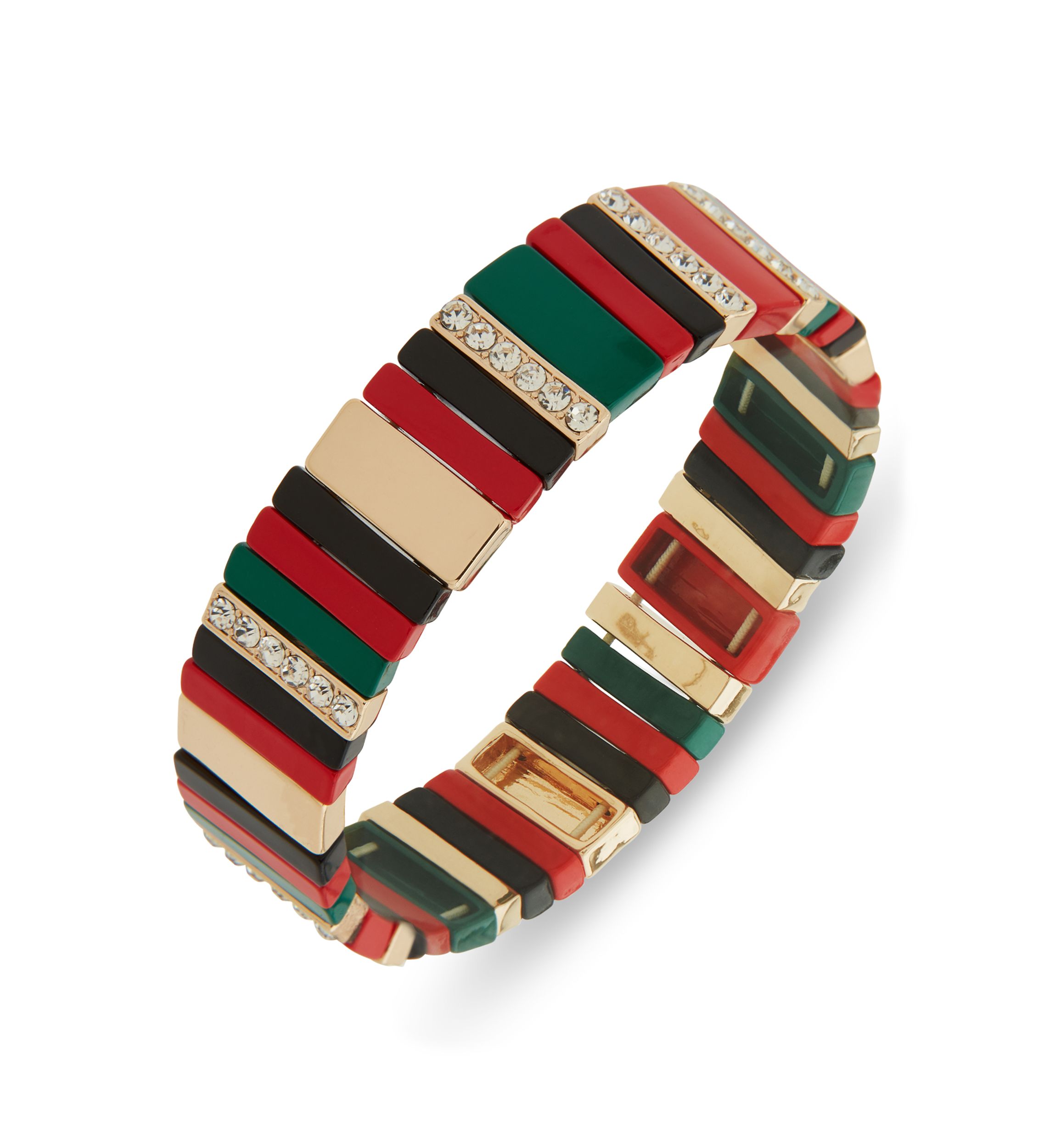 Multi Wide Stretch Bracelet