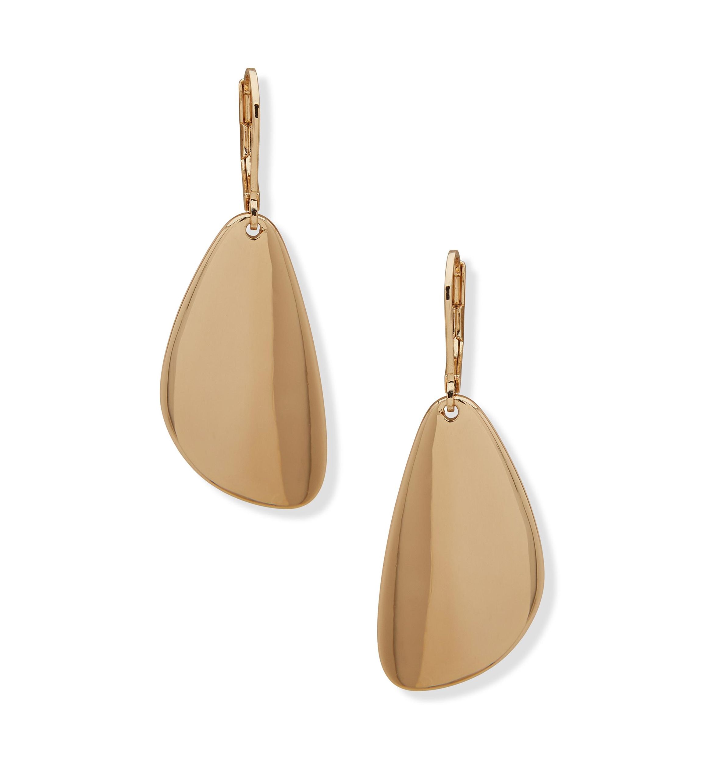 Gold Tone Drop Earrings