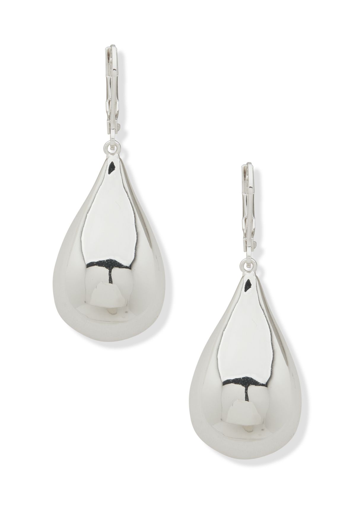  Puffy Teardrop Earrings