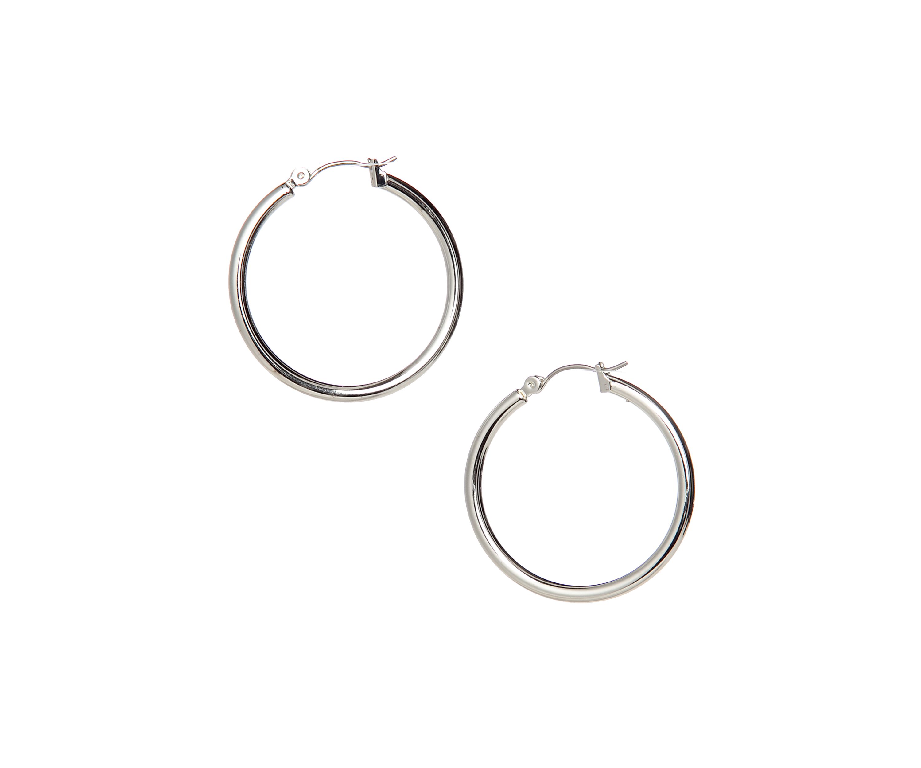 Classic Tube Hoop Earring