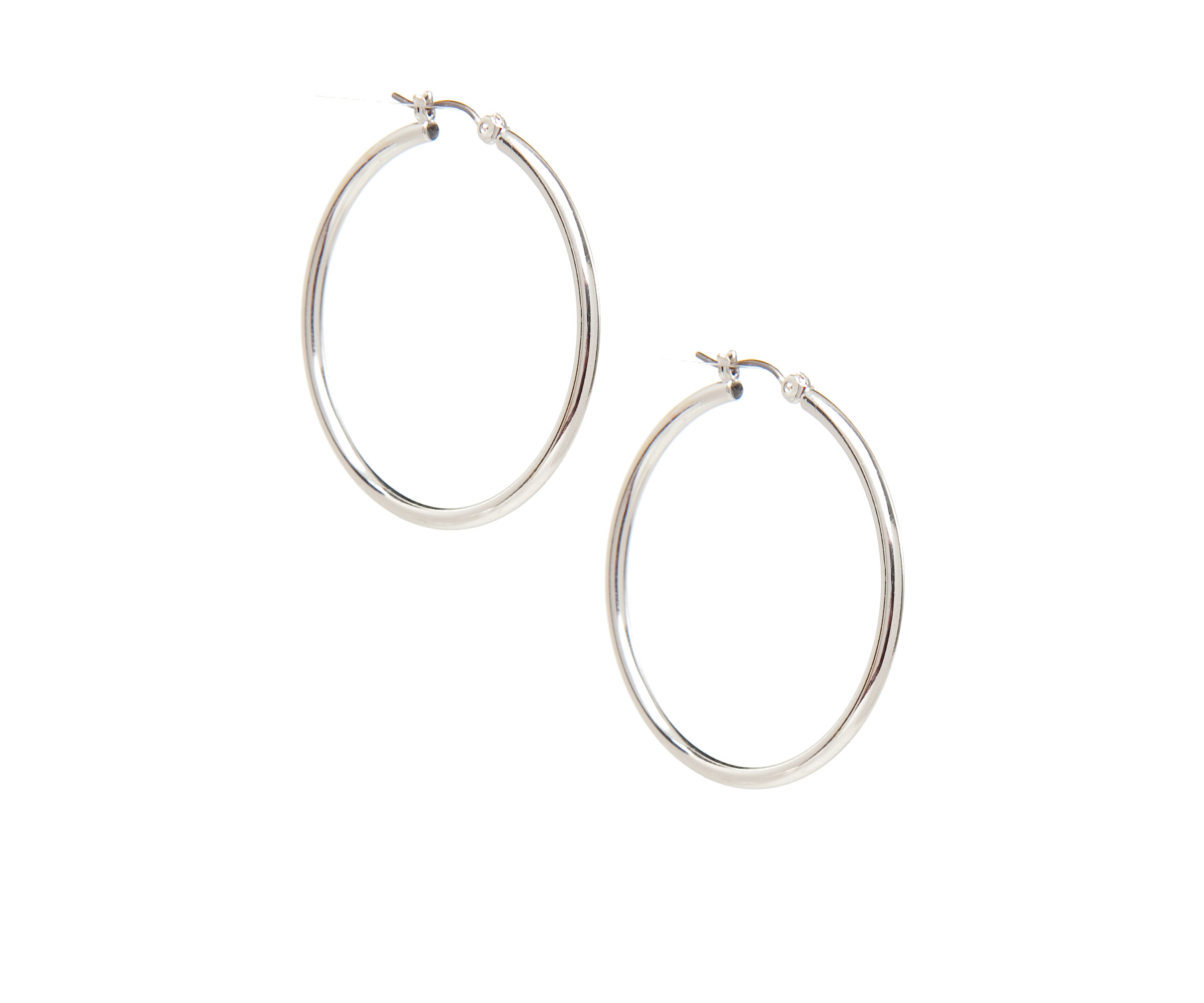 Classic Large Hoop Earring