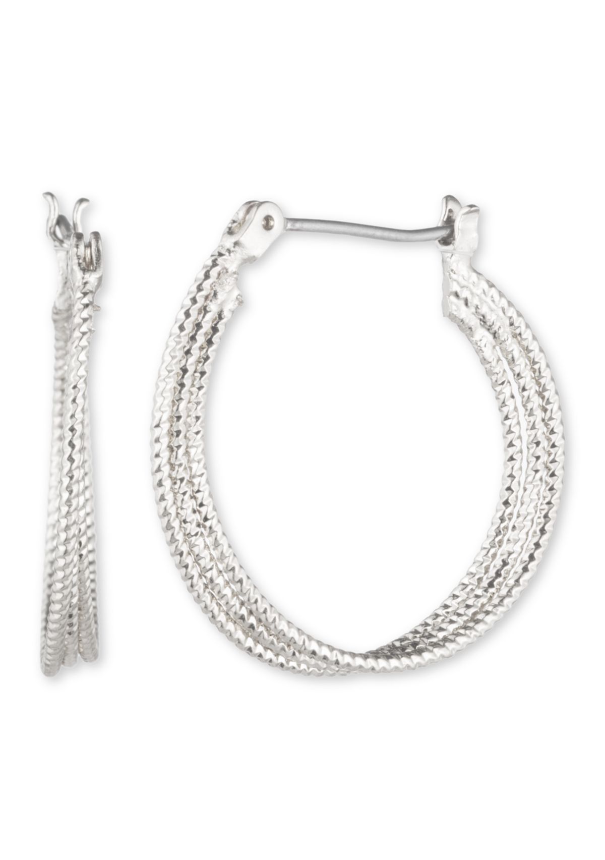  Heavy Metal Ears Medium Hoop Earrings