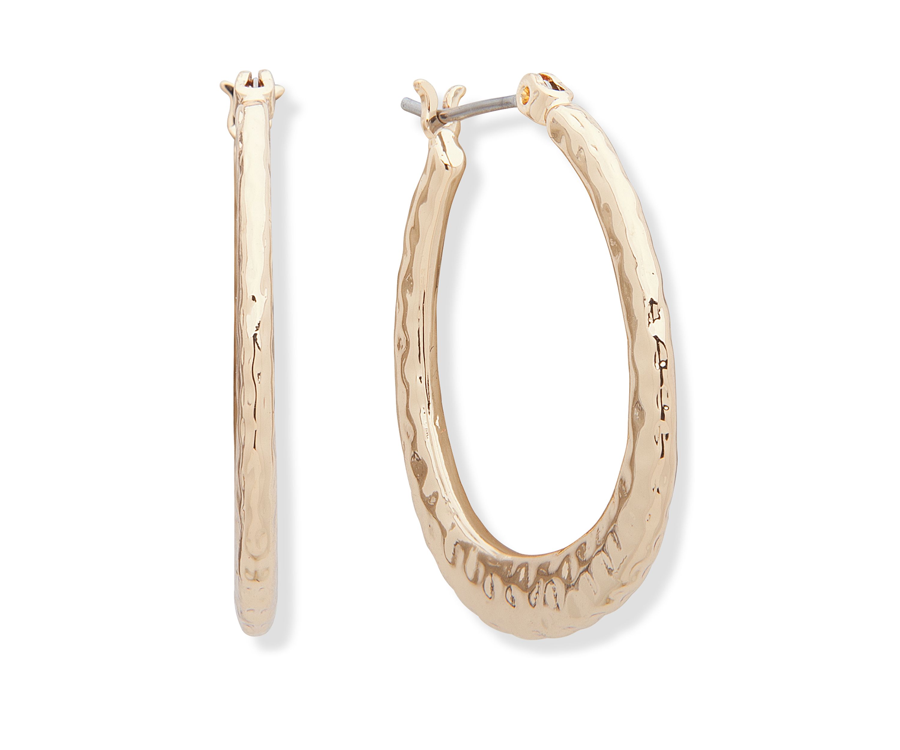 Small Teardrop Hoop Earrings 