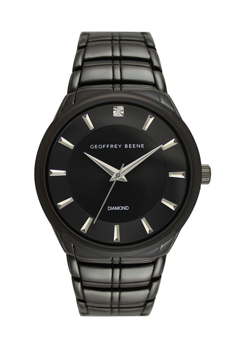 Slim Diamond Dial Bracelet Watch