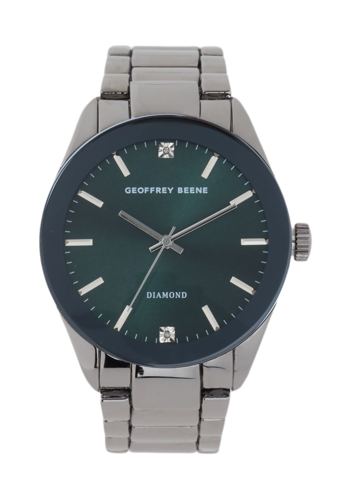Gunmetal Analog Watch 