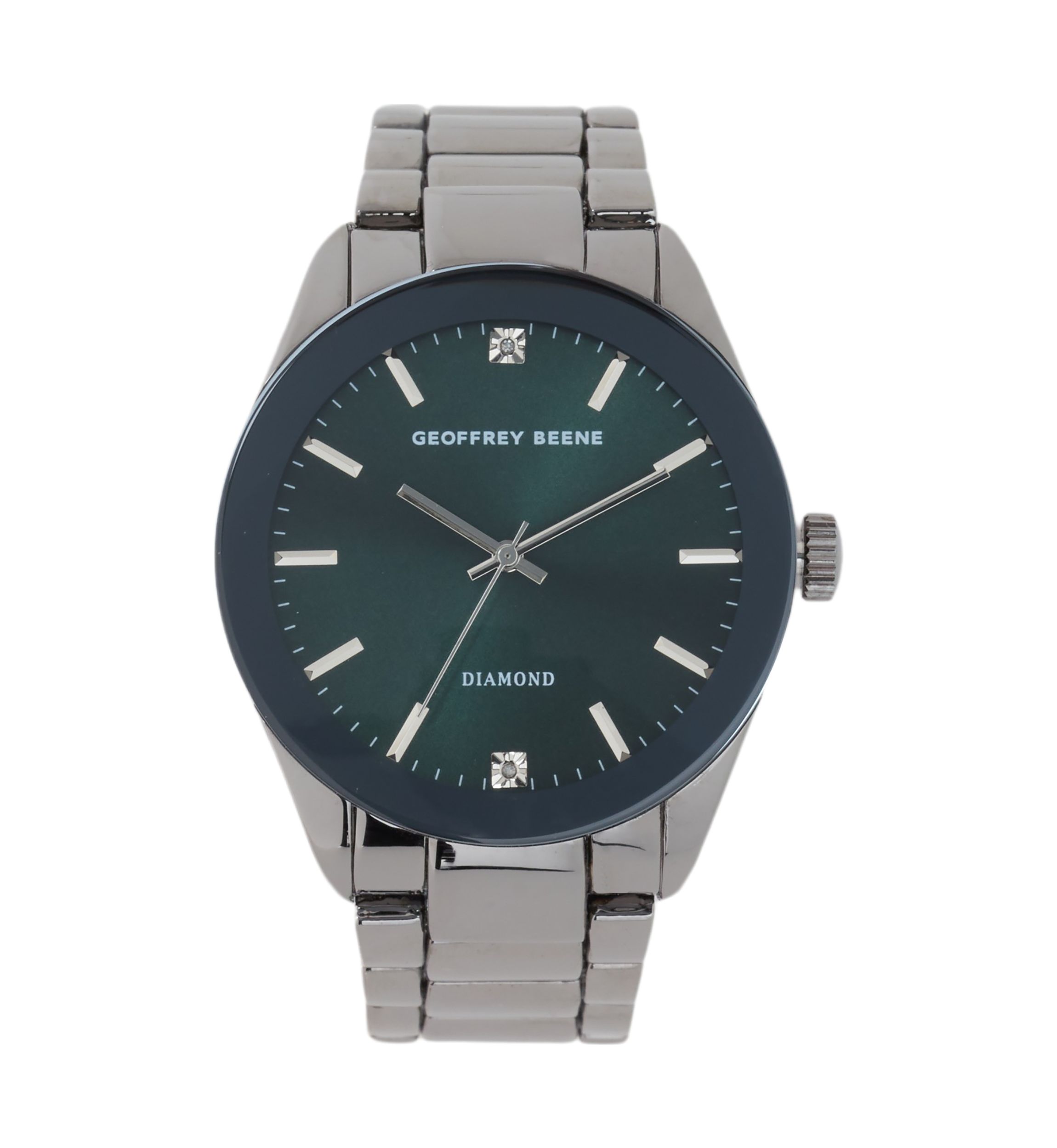 Gunmetal Analog Watch 