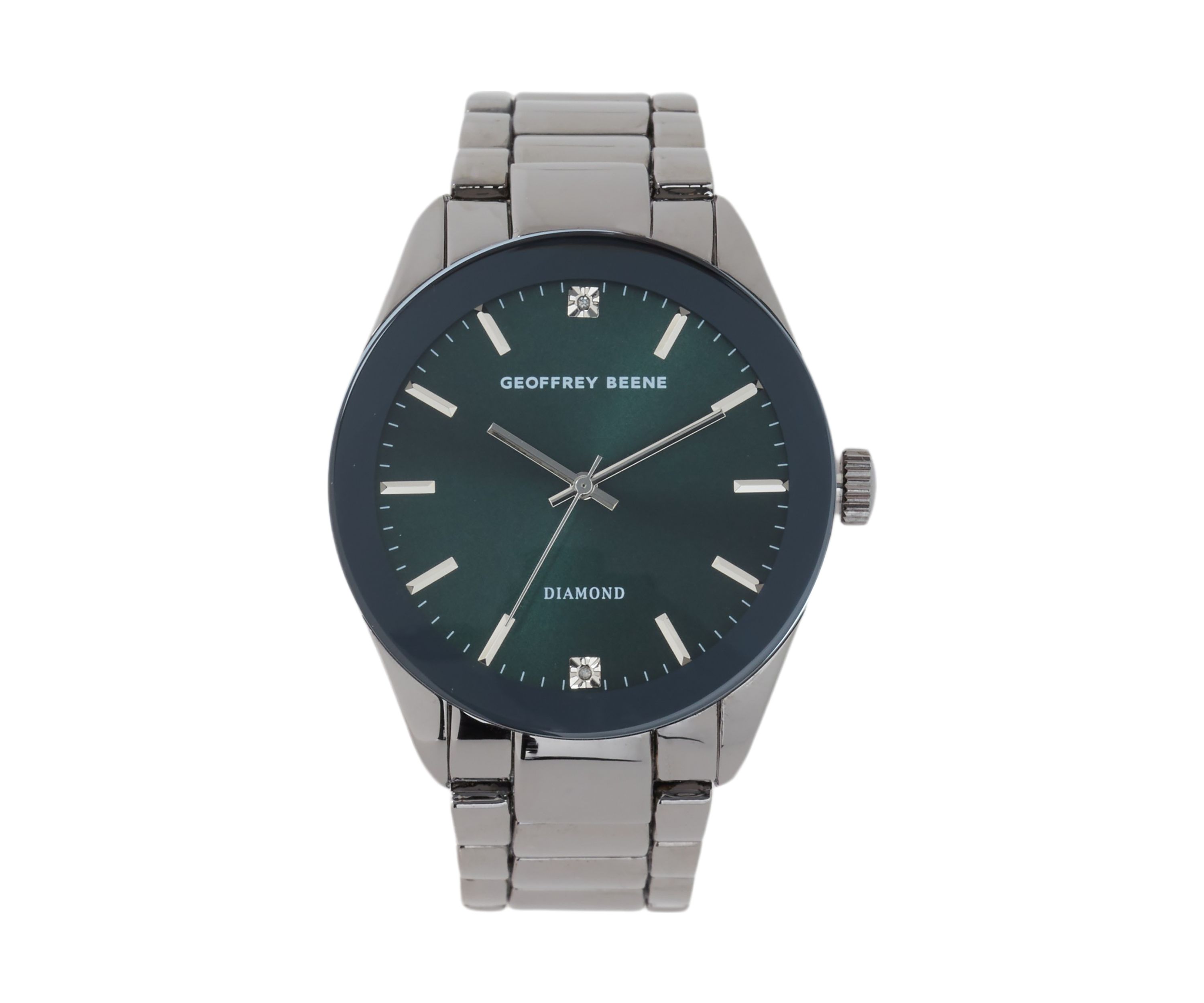 Gunmetal Analog Watch 