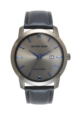 Geoffrey beene 2025 watch blue sapphire