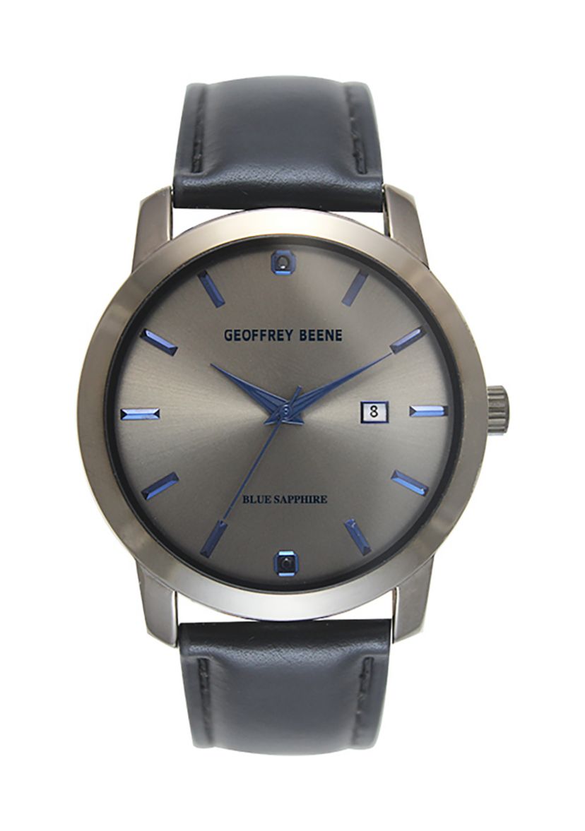 Blue Sapphire Classic Strap Watch 
