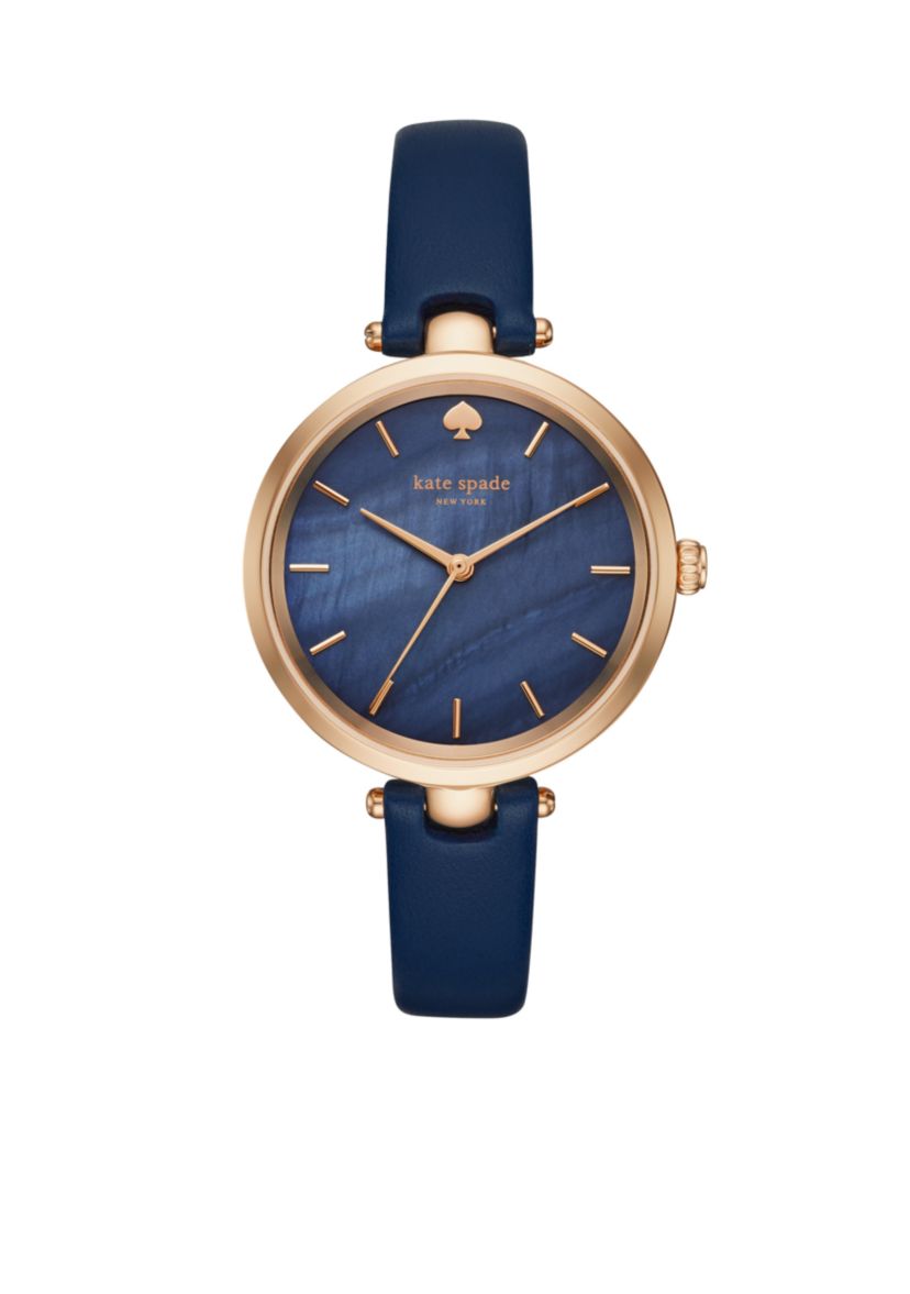 Womens Holland Three Hand Rose Gold-Tone Watch
