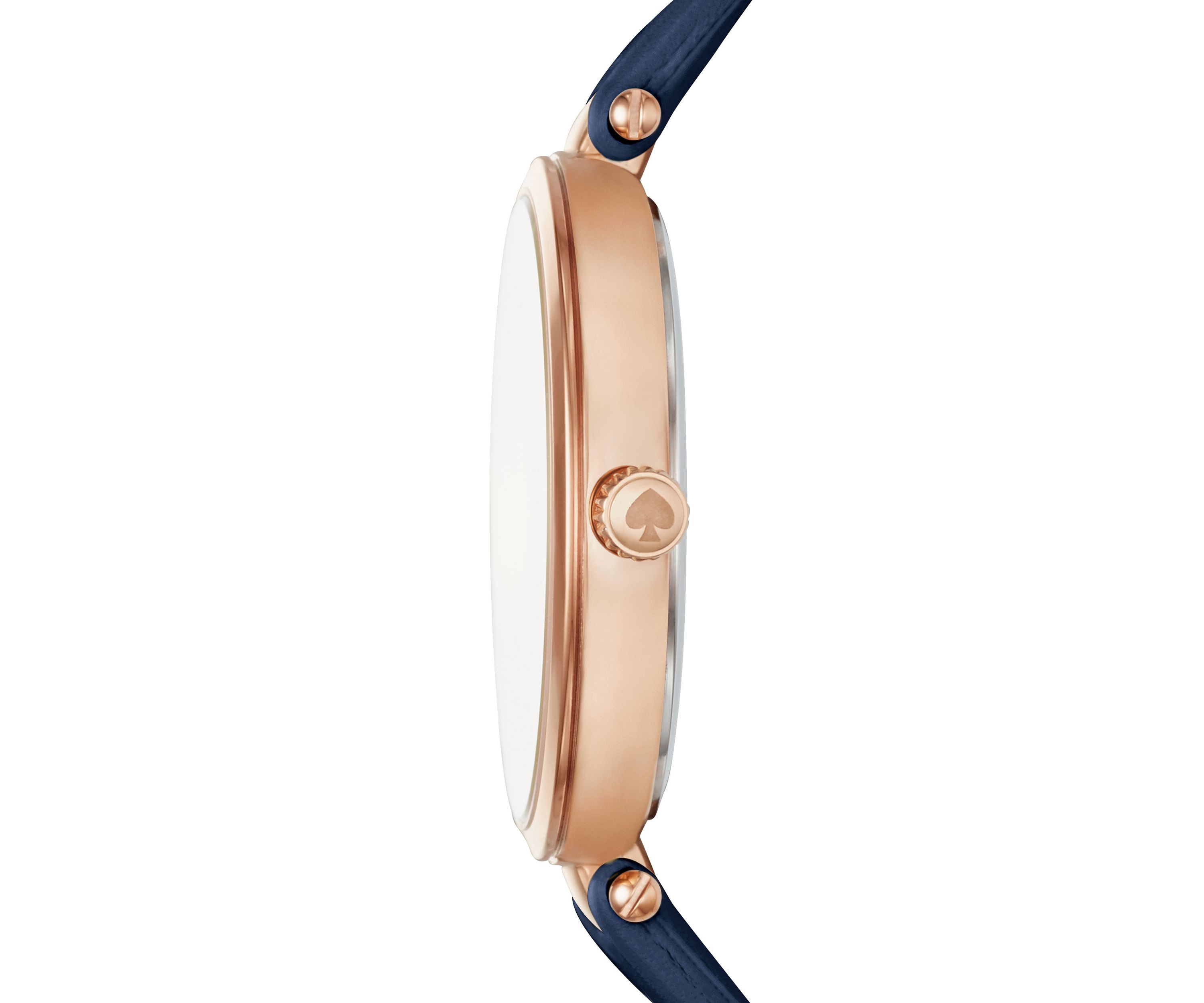 Womens Holland Three Hand Rose Gold-Tone Watch
