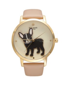 Kate spade hot sale bulldog watch