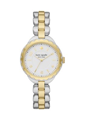 kate spade new york Morningside Three Hand Two Tone Stainless Steel Watch -  5800685KSW1736