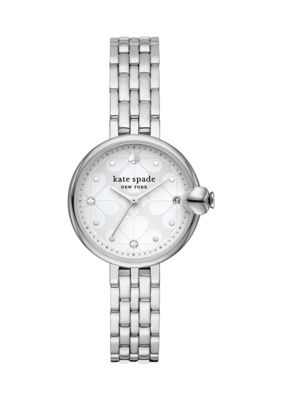Kate Spade New York Women's Chelsea Park Three Hand Date Stainless Steel Watch
