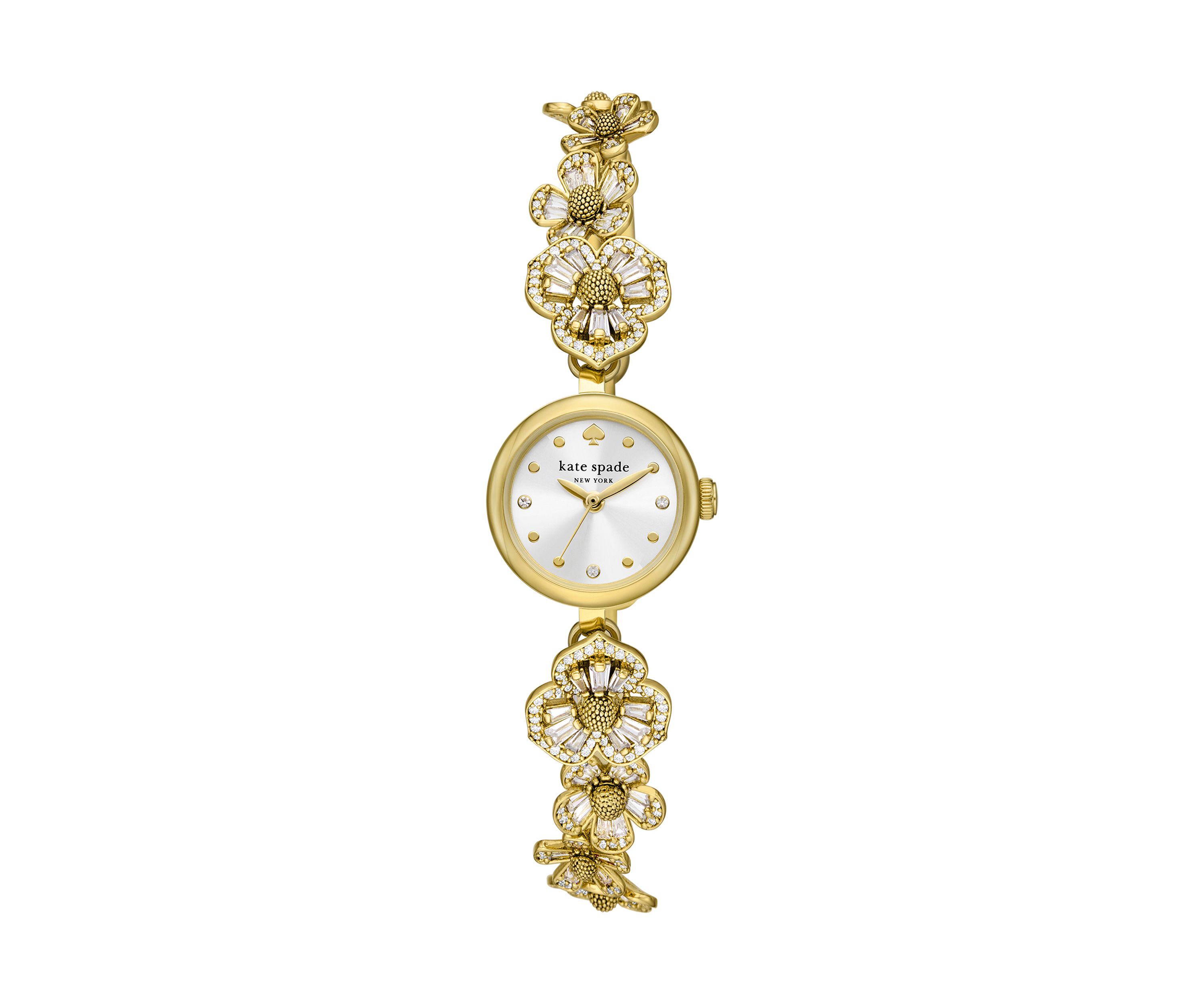 Gold Flower Monroe Bracelet Watch