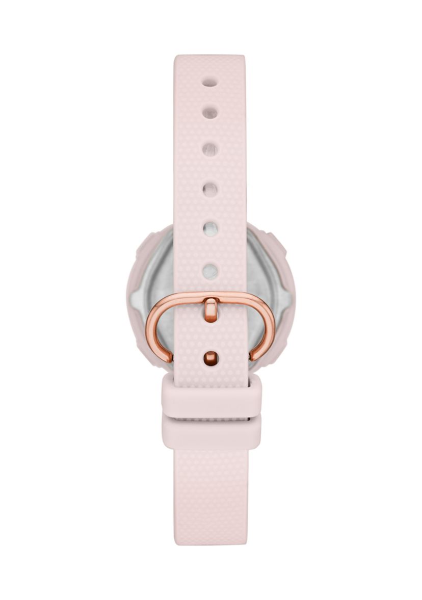 Sunridge Womens Blush and Rose Gold Tone Digital Watch