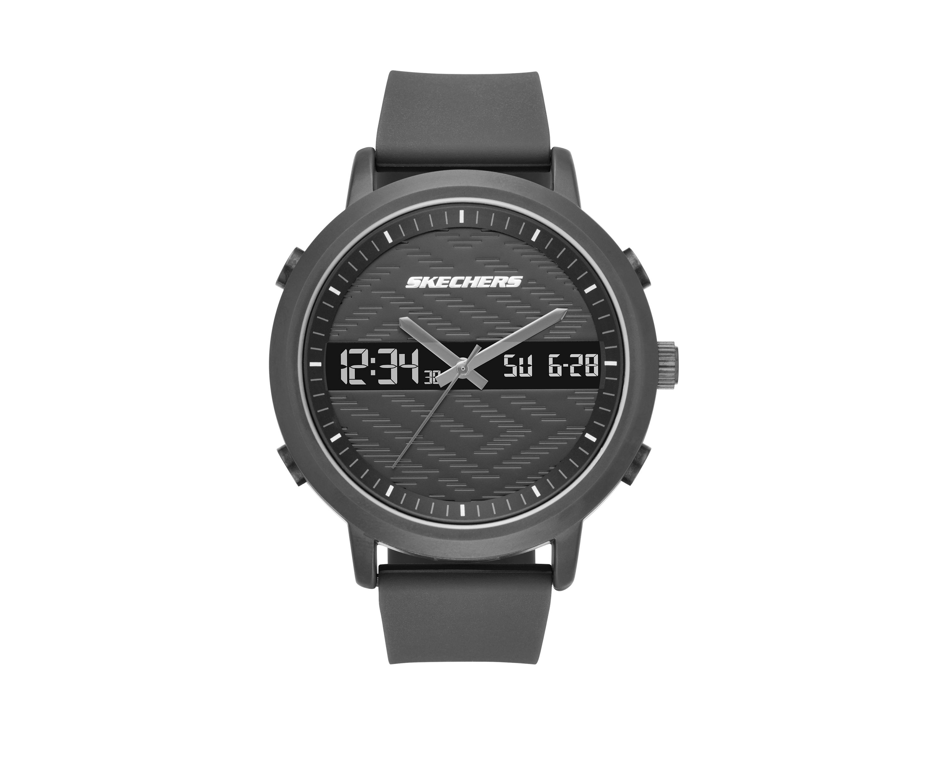 Mens Analog Digital Lawndale Black Watch