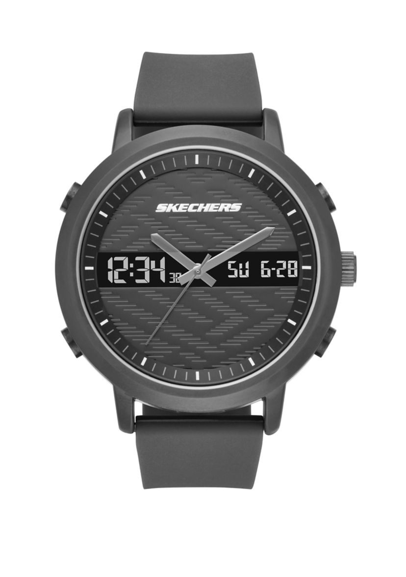 Mens Analog Digital Lawndale Black Watch